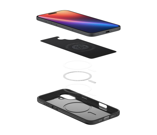 SPIGEN Thin Fit Mag Magsafe do iPhone 16 Plus Black ACS08060 - 1279652 - zdjęcie 5